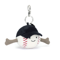 Amuseables Sports Baseball: Bag Charm