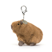 Clyde Capybara: Bag Charm