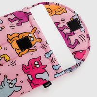 Puffy Laptop Sleeve 13"/14": Keith Haring Pets