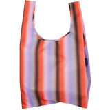 Standard Baggu: Gradient Stripe Poppy & Lilac