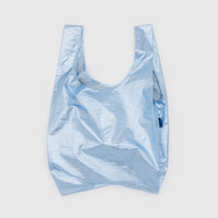 Standard Baggu: Metallic Light Blue