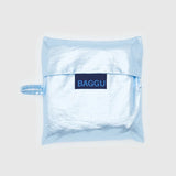 Standard Baggu: Metallic Light Blue