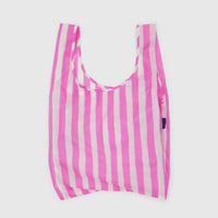 Standard Baggu: Pink Painted Stripe