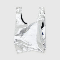 Standard Baggu: Metallic Silver