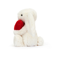 Bashful Red Love Heart Bunny Little