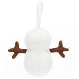 Festive Folly Snowman Ornament