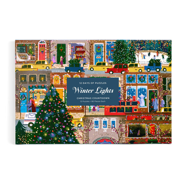 Winter Lights: 12 Days of Puzzles Countdown