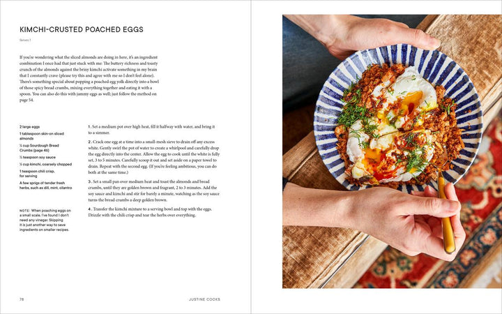 Justine Cooks: A Cookbook