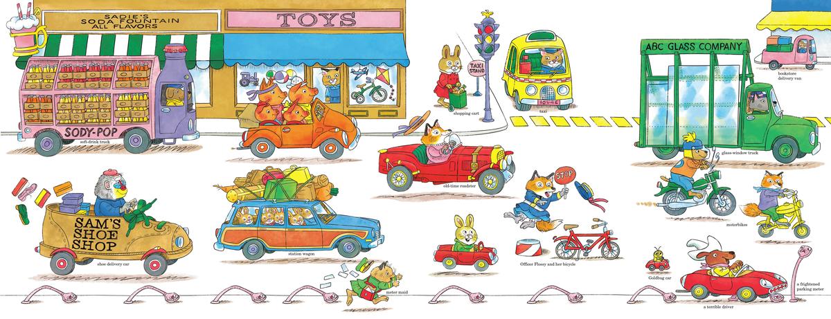 Richard Scarry's Cars and Trucks Fold-and-Find! – TYPE Books