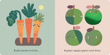 Fruits & Veggies: Touch-and-feel first numbers