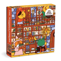 The Wizard's Library: 500 Piece Puzzle
