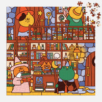 The Wizard's Library: 500 Piece Puzzle