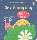 Baby’s Big Flap Books: On a Rainy Day