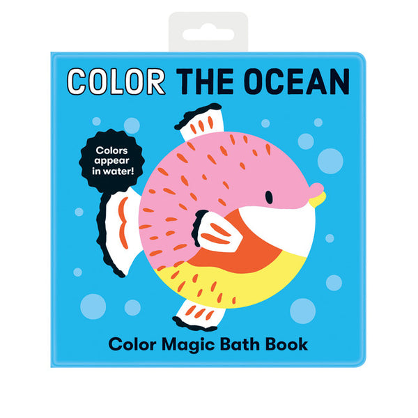 Color the Ocean: Color Magic Bath Book